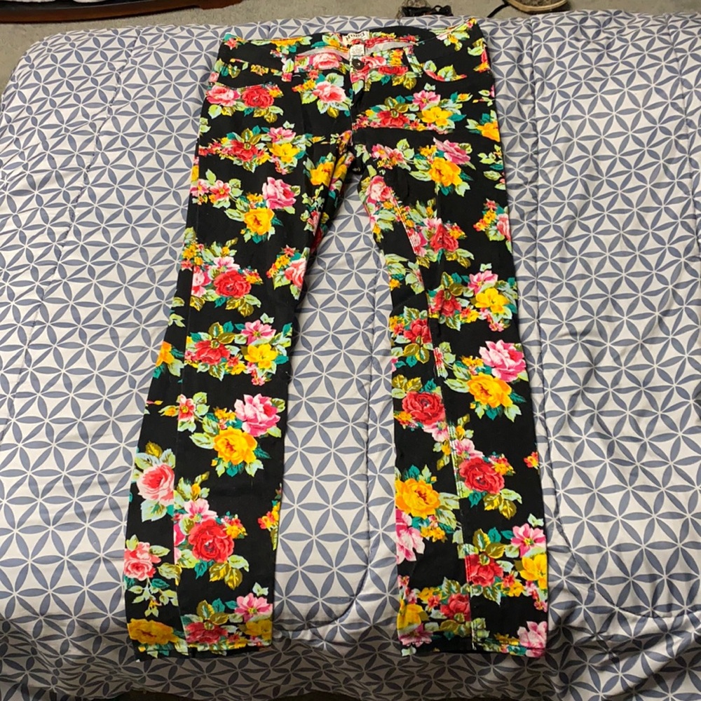 Floral Jeans
